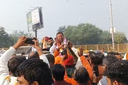 mathura:-कोसीकलां-पहुंचे-भाजपा-प्रदेश-अध्यक्ष-पंकज-चौधरी,-कार्यकर्ताओं-ने-किया-जोरदार-अभिनंदन