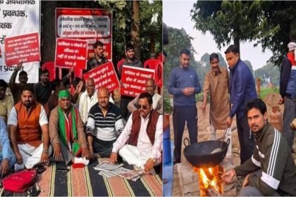 rbs-bichpuri:-33वें-दिन-समाप्त-हुआ-धरना…दो-बर्खास्त-कर्मचारियों-की-होगी-बहाली,-मृतक-आश्रित-को-मिलेगी-नौकरी