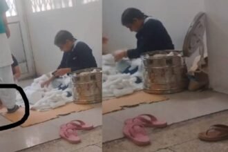 lucknow-news:-क्वीन-मेरी-अस्पताल-में-चप्पलों-के-नीचे-रौंदी-जा-रही-मरीजों-की-सेहत,-रूई-से-तैयार-किए-जा-रहे-पैड