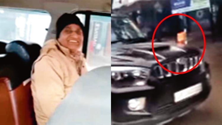 moradabad:-भाजपा-का-झंडा-लगी-गाड़ी-में-सवारी,-खनन-रोकने-गए-तहसीलदार-पर-भारी, डीएम-ने-रोका वेतन…जांच-शुरू