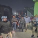 budaun-news:-बवाल-के-बाद-दूसरे-दिन-धूमधाम-से-निकाली-गई-प्रभात-फेरी,-ब्यौर-गांव-में-पुलिस-फोर्स-तैनात