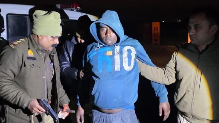 राहुल-सागर-हत्याकांड:-बरेली-में-आरोपी-लकी-लभेड़ा-मुठभेड़-में-गिरफ्तार,-पैरों-में-लगी-गोली;-सिपाही-भी-घायल