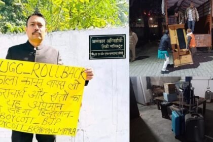 alankar-agnihotri:-रातभर-चूहे-बिल्ली-का-खेल…-फिर-अपने-आवास-में-ही-सोए-अग्निहोत्री;-खड़े-रहे-सामान-लदे-ट्रक