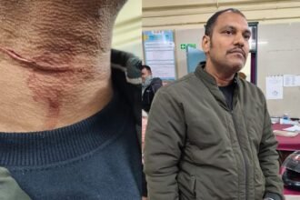 lucknow:-लखनऊ-में-चीनी-मांझे-से-एक-और-युवक-हुआ-घायल,-गर्दन-कटने-से-बची