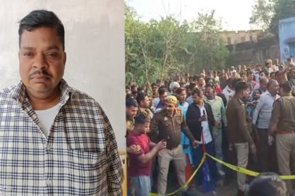 hardoi:-गेस्ट-हाउस-संचालक-की-जुआं-खेलने-के-विवाद-में-धारदार-हथियार-से-हत्या,-परिजनों-ने-किया-हंगामा