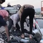 बेंगलुरु-में-भयानक-एक्सीडेंट,-हाईवे-पर-एक-साथ-टकराई-कई-गाड़ियां,-7-की-मौके-पर-मौत