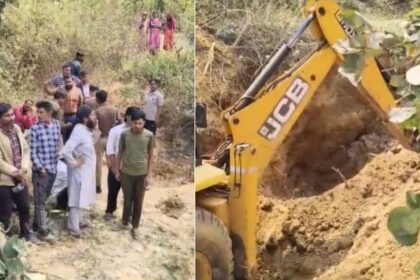 सोनभद्र-में-बड़ा-हादसा:-मिट्टी-का-टीला-ढहने-से-कई-दबे,-तीन-महिलाओं-की-मौत,-राहत-और-बचाव-कार्य-जारी