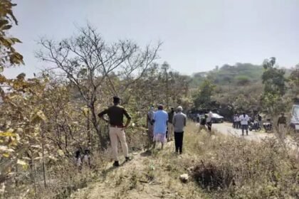 mathura-news:-गेहूं-के-खेत-में-मिला-नर-कंकाल,-एक-महीने-से-लापता-युवक-से-जुड़ा-शक;- डीएनए-से-खुलेगा-राज