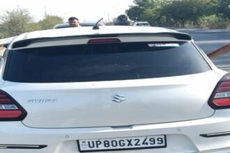 up:-पत्नी-के-सामने-पति-की-पिटाई,-कार-सवार-युवकों-ने-बोला-हमला;-तीन-दिन-बाद-दर्ज-हुई-प्राथमिकी