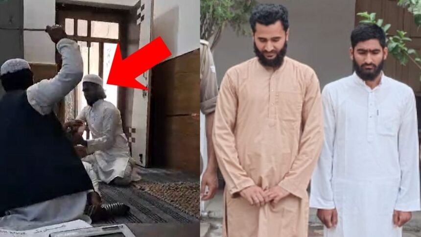 मदरसे-में-बच्चे-की-बेरहमी-से-पिटाई,-एक-टीचर-ने-पकड़ा-और-दूसरे-ने-42-बार-मारी-छड़ी;-चीखता-रहा-मासूम