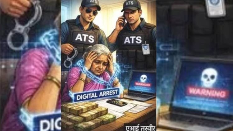 lucknow:-समाज-सेविका-को-चार-दिन-डिजिटल-अरेस्ट-रखकर-आठ-लाख-वसूले,-इस-तरह-बचे-बाकी-पांच-लाख