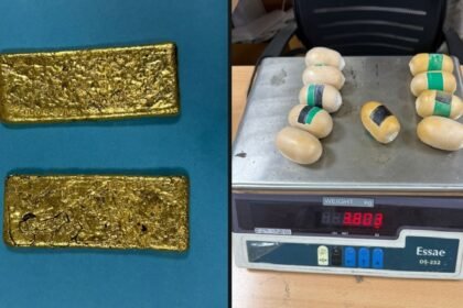 प्राइवेट-पार्ट्स-में-छिपाया-5-करोड़-का-सोना,-बेंगलुरु-एयरपोर्ट-पर-गोल्ड-तस्करी-का-भंडाफोड़,-5-गिरफ्तार