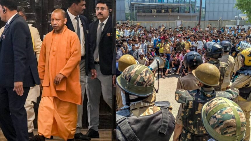 यूपी-में-बढ़ी-श्रमिकों-की-सैलरी,-3000-रुपये-तक-बढ़ाए-गए-वेतन,-नोएडा-में-प्रदर्शन-के-बीच-योगी-सरकार-का-बड़ा-फैसला