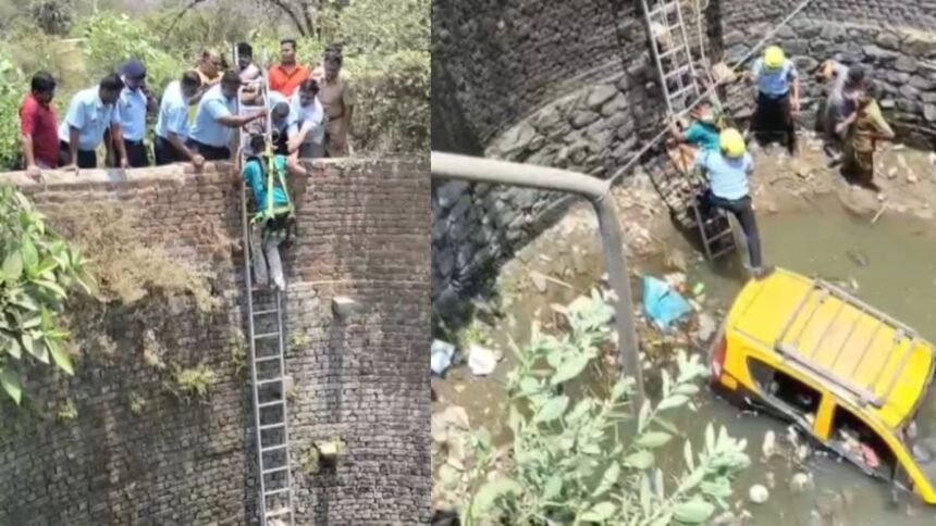 नालासोपारा-में-40-फीट-गहरे-कुएं-में-गिर-गई-कार,-फिर-भी-कैसे-बच-गई-जान,-जानिए