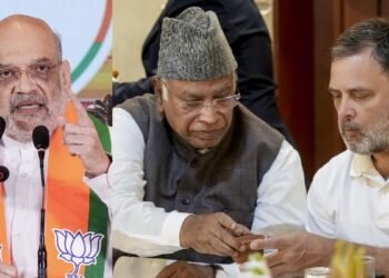 ‘राहुल-बाबा-के-असर-से-खरगे-जी-की-भाषा-बिगड़-गई’,-अमित-शाह-ने-बंगाल-में-कांग्रेस-पर-साधा-निशाना