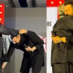 किसके-आगे-झुके-66-साल-के-संजय-दत्त?-देखते-ही-स्टेज-पर-छुए-पैर,-फैन-हुए-भावुक