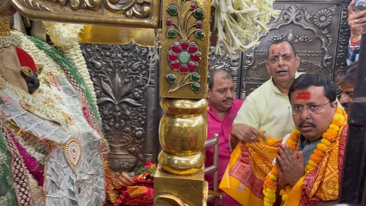 up-news:-विंध्याचल-धाम-पहुंचे-भाजपा-के-राष्ट्रीय-अध्यक्ष-नितिन-नवीन,-मां-विंध्यवासिनी-के-किए-दर्शन