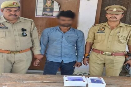 hathras:-ई-रिक्शा-से-नकदी-जेवर-उड़ाने-वाला-दबोचा,-पत्नी-ममेरे-भाई-के-साथ-कर-रहा-था-टप्पेबाजी,-नकदी-गहने-बरामद