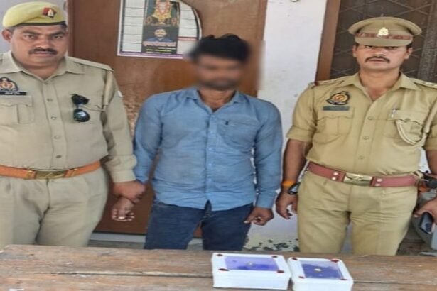 hathras:-ई-रिक्शा-से-नकदी-जेवर-उड़ाने-वाला-दबोचा,-पत्नी-ममेरे-भाई-के-साथ-कर-रहा-था-टप्पेबाजी,-नकदी-गहने-बरामद
