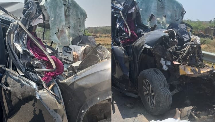 up:-नूंह-में-भीषण-सड़क-हादसा,-एक्सप्रेसवे-पर-बिछ-गईं-लाशें,-जालौन-के-चौकी-इंचार्ज-समेत-पांच-जवानों-की-मौत