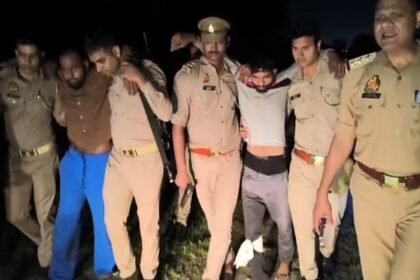 bareilly-news:-सुरंग-बनाकर-गोदाम-से-20-लाख-का-तांबा-चोरी-करने-वाले-तीन-आरोपी-गिरफ्तार,-मुठभेड़-में-दो-घायल