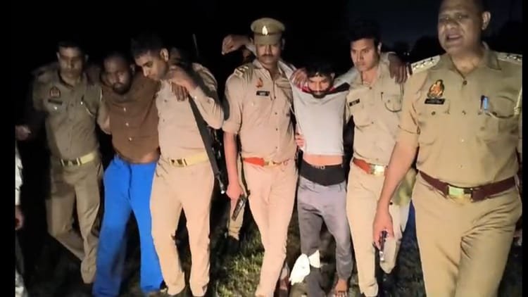 bareilly-news:-सुरंग-बनाकर-गोदाम-से-20-लाख-का-तांबा-चोरी-करने-वाले-तीन-आरोपी-गिरफ्तार,-मुठभेड़-में-दो-घायल