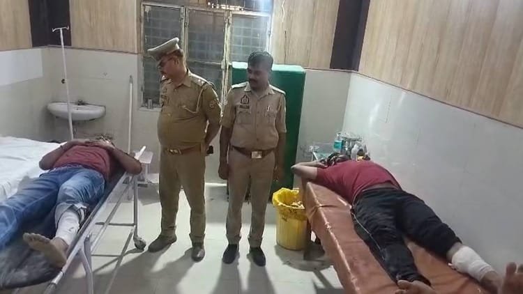 raebareli-news:-पुलिस-से-मुठभेड़-में-दो-लुटेरे-गिरफ्तार,-एसएसबी-जवान-के-माता-पिता-से-की-थी-5.35-लाख-की-लूट