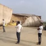 up:-आगरा-दिल्ली-हाईवे-पर-पलट-गया-भूसे-से-भरा-ट्रॉला,-सात-घंटे-तक-लगा-लंबा-जाम;-सुबह-निकल-सके-वाहन