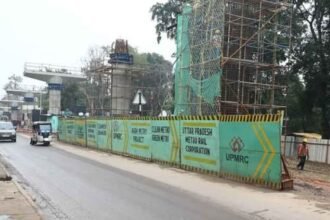 agra-metro:-एमजी-रोड-पर-रहेगा-डायवर्जन,-हरीपर्वत-और-रावली-पर-बनेगा-स्टील-गर्डर-ब्रिज;-दिसंबर-तक-नई-व्यवस्था