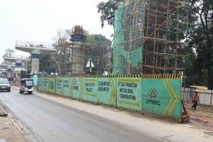 agra-metro:-एमजी-रोड-पर-रहेगा-डायवर्जन,-हरीपर्वत-और-रावली-पर-बनेगा-स्टील-गर्डर-ब्रिज;-दिसंबर-तक-नई-व्यवस्था