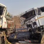 ट्रक-डंपर-की-टक्कर-के-बाद-बचाने-गए-टोलकर्मी,-तभी-दूसरी-बस-ने-रौंदा;-6-की-मौत,-26-घायल
