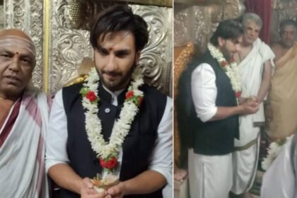 ‘डॉन-3’-विवाद-के-बीच-चामुंडेश्वरी-मंदिर-पहुंचे-रणवीर-सिंह,-देवी-मां-के-चरणों-में-टेका-माथा,-hc-ने-दिए-थे-निर्देश