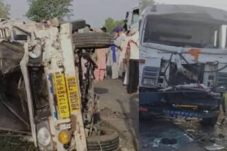 पंजाब-के-फिरोजपुर-में-भीषण-एक्सीडेंट,-पिकअप-ट्रक-की-आमने-सामने-टक्कर-में-9-लोगों-की-मौत,-15-से-ज्यादा-घायल