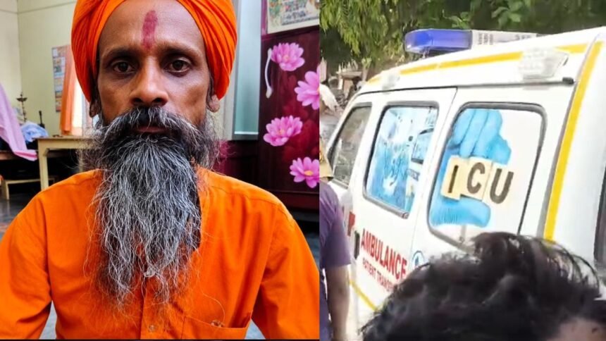 यूपी-में-मंदिर-बनवा-रहे-संत-की-चाकू-से-गोद-कर-हत्या,-शव-मिलने-से-आक्रोश