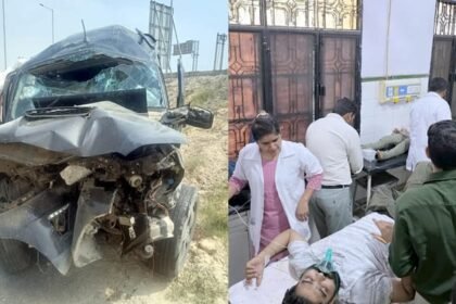 गंगा-एक्सप्रेसवे-हादसा:-कश्मीर-घूम-लखनऊ-लौट-रहा-था-परिवार,-झपकी-से-डिवाइडर-में-घुसी-कार,-इस-वजह-से-गई-तीन-जान