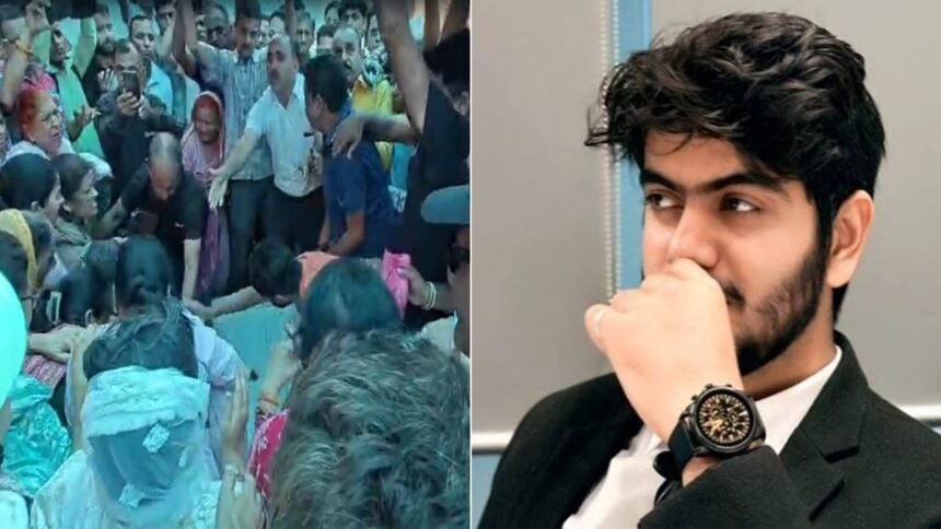 इकलौते-बेटे-को-अंतिम-बार-गले-लगाने-को-बेचैन-मां,-आदित्य-शर्मा-का-पार्थिव-शरीर-घर-पहुंचा;-अमेरिकी-हमले-में-गई-थी-जान