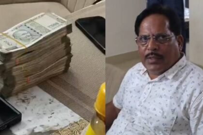 रिटायरमेंट-से-6-दिन-पहले-रिश्वत-लेते-रंगे-हाथ-पकड़ा-गया-इंजीनियर,-5-लाख-कैश-बरामद;-आलीशान-घर-की-छत-पर-स्विमिंग-पूल