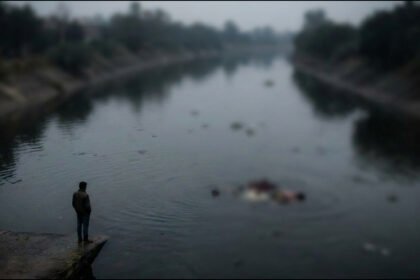 कलयुगी-पिता-की-हैवानियत,-पत्नी-और-3-मासूम-बच्चों-को-नहर-में-फेंका,-तीनों-की-दर्दनाक-मौत