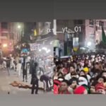 kanpur:-बेकनगंज-में-जुलूस-के-दौरान-पथराव-से-मची-अफरा-तफरी,-सड़क-पर-भिड़े-लोग,-जमकर-चलाई-लाठियां