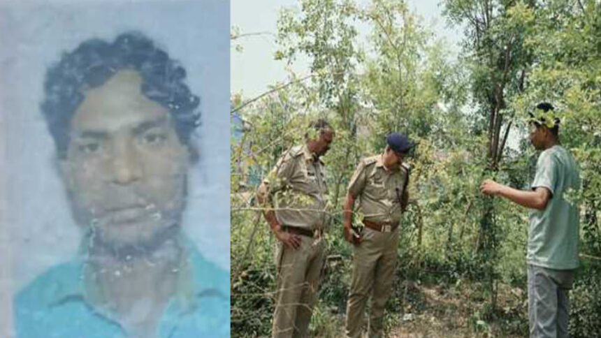 up:-भट्ठा-मजदूर-की-हत्या-कर-शव-झाड़ियों-में-फेंका,-गले-में-कसा-था-चुनरी-का-फंदा-और-नाक-व-मुंह-से-निकला-था-खून