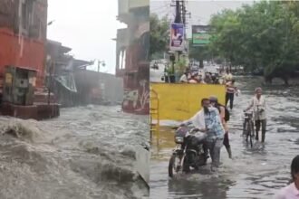 मथुरा-में-मानसून-की-पहली-बारिश-ने-खोली-नगर-निगम-की-पोल,-कई-रास्ते-डूबे;-प्रशासन-पर-फूटा-लोगों-का-गुस्सा