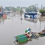 दावा-और-हकीकत:-20-घंटे-वर्षा-के-बाद-तीन-घंटे-में-खाली-हुआ-पानी,-बारिश-में-अलीगढ़-हुआ-जलमग्न