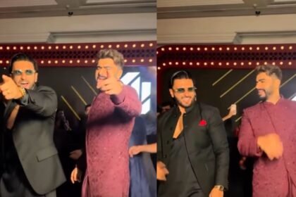 अंशुला-कपूर-की-रिसेप्शन-पार्टी-में-छाई-रणवीर-अर्जुन-की-जोड़ी,-‘तूने-मारी-एंट्रियां’-पर-किया-धमाकेदार-डांस