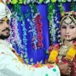 पति-के-साथ-लौट-रही-नवविवाहिता-की-बाइक-में-साड़ी-फंसने-से-हुई-दर्दनाक-मौत,-मेहंदी-लगे-हाथ-देख-लोगों-के-सहमे-दिल