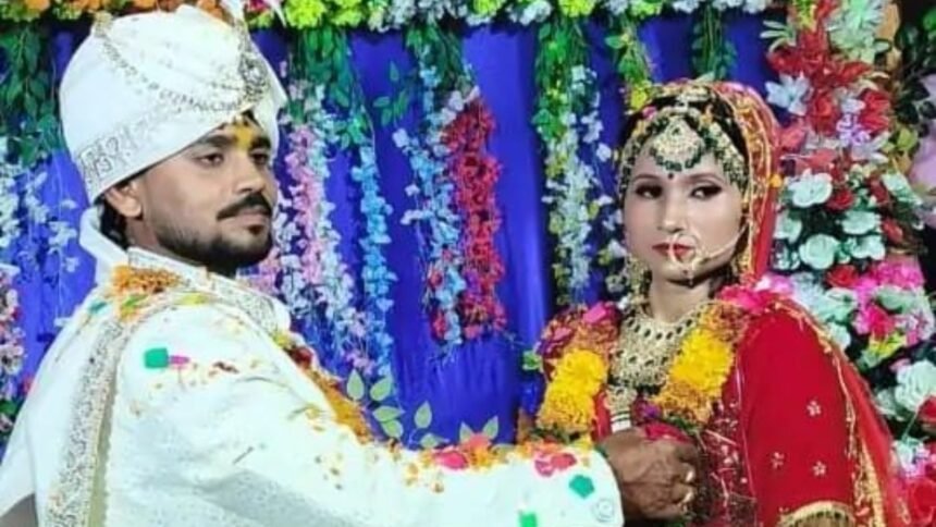 पति-के-साथ-लौट-रही-नवविवाहिता-की-बाइक-में-साड़ी-फंसने-से-हुई-दर्दनाक-मौत,-मेहंदी-लगे-हाथ-देख-लोगों-के-सहमे-दिल