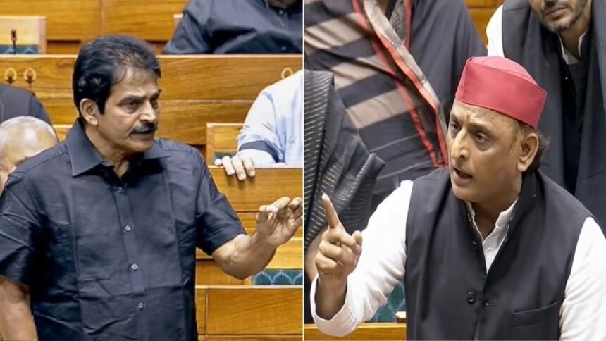 अखिलेश-और-केसी-वेणुगोपाल-में-तीखी-नोकझोंक,-लोकसभा-में-एक-दूसरे-से-ही-क्यों-भिड़-गए-सपा-और-कांग्रेस-नेता?
