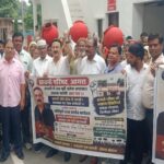 पानी…परेशानी…प्रदर्शन…मिला-सिर्फ-आश्वासन:-दो-महीने-से-बूंद-बूंद-को-तरसे-लोग,-मटके-लेकर-पहुंचे-कैंट-बोर्ड