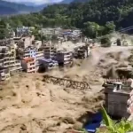 नेपाल के रसुवा में भोटेकोशी नदी की बाढ़ के बाद तबाही और यूपी में सीएम योगी के अलर्ट के निर्देश